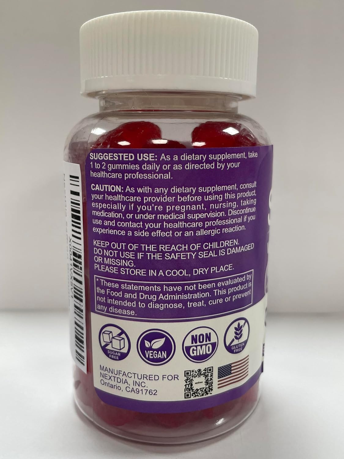 Saffron Magnesium Gummies and Vitamin B Complex Gummies Bundle - Pack of 4