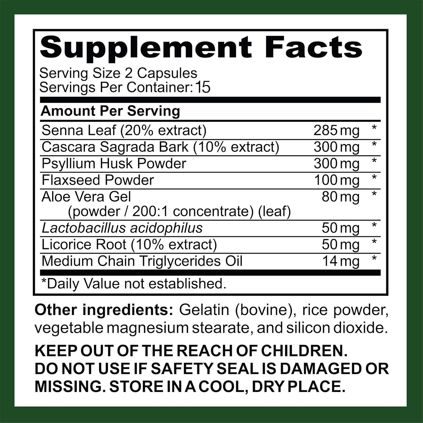 Saint Mingiano 15 Day Cleanse | Natural Laxative for Constipation & Bloating | 30 Pills Boost Energy & Detoxify | Extra-Strength Senna Leaf Supplements