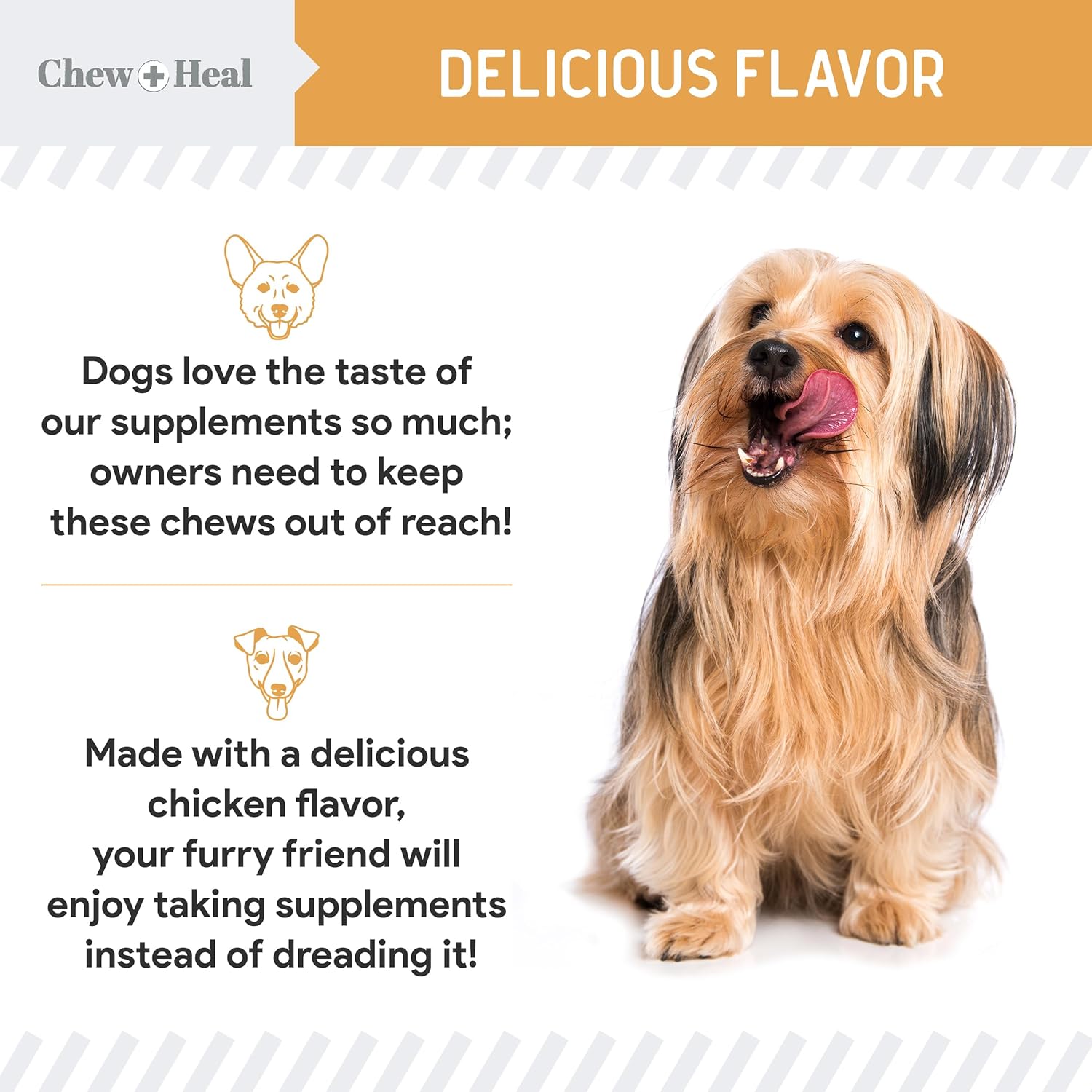 Salmon Oil Soft Chews for Dogs - Skin & Coat Omega Treats with Essential Fatty Acids, Vitamins, and Antioxidants - Made in USA - 180 Count