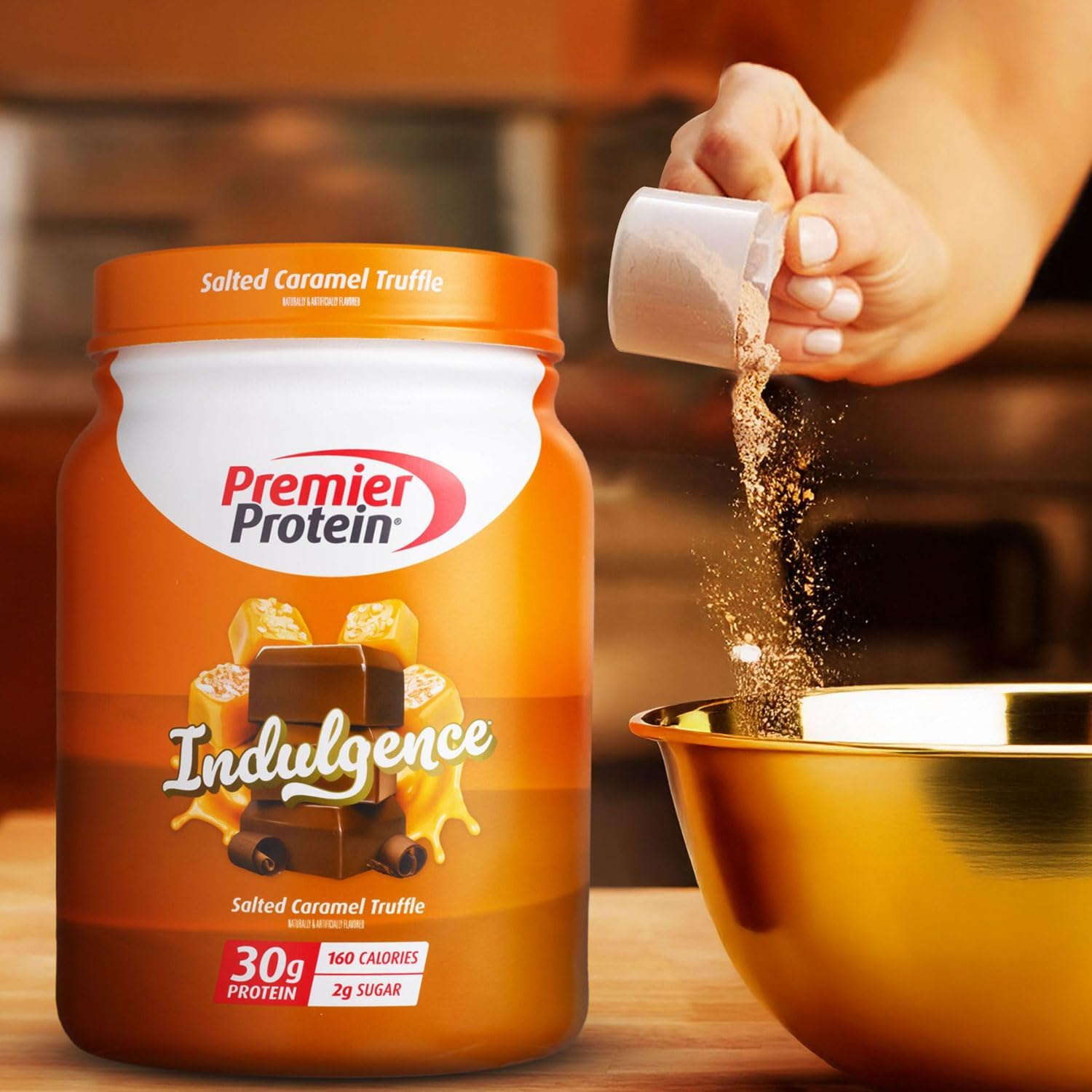 Salted Caramel Truffle Protein Powder with 30g Protein and 3g Sugar - 17 Servings