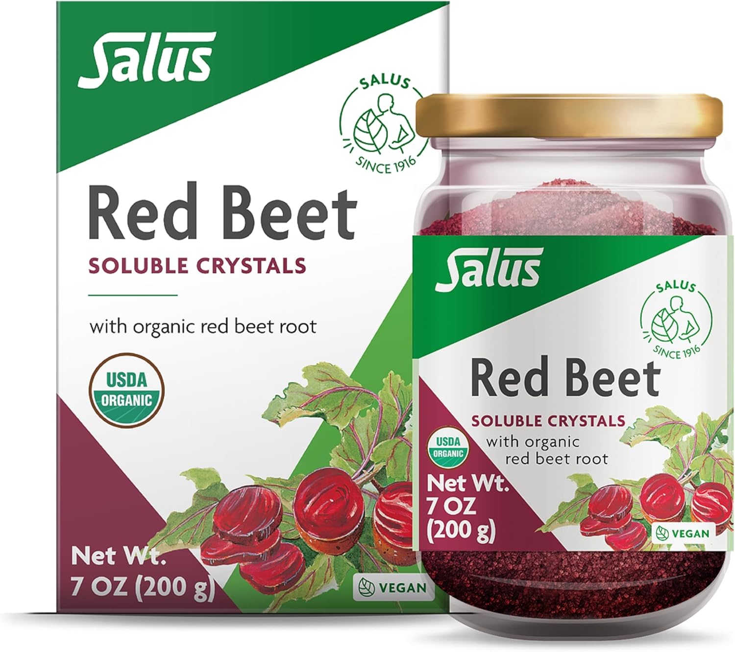 Salus Floradix Iron & Herbs 23 oz Liquid Supplement with Red Beet Crystals