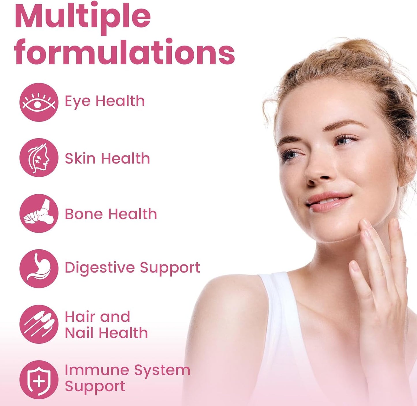 Sambugra Liposomal Multivitamin for Women 1400MG - Women's Daily Multivitamin with Iron, Vitamin A, C, D, E, B Complex - Immune, Hair & Skin Support, 60 Vegan Capsules