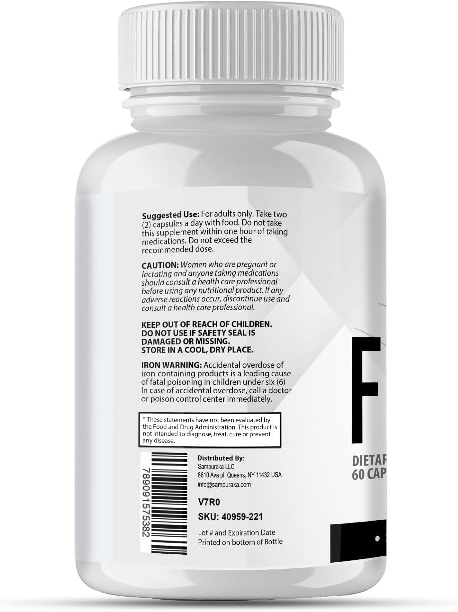 Sampuraka Folital Advanced Supplement Formula - 270 Day Supply (3 Packs)
