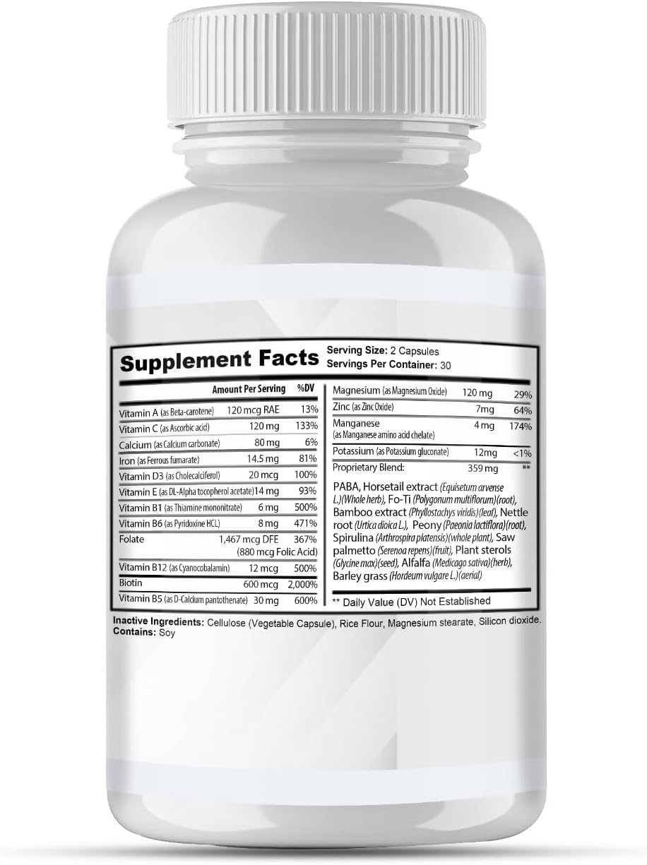 Sampuraka Folital Advanced Supplement Formula - 270 Day Supply (3 Packs)