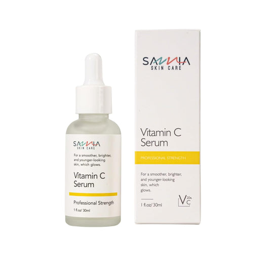 SAVVIA SKIN CARE Vitamin C Serum - Brighten, Hydrate, and Even Skin Tone - 1 fl.oz/30ml