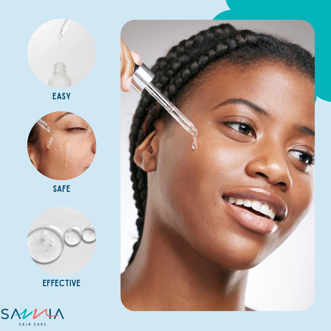 SAVVIA SKIN CARE Vitamin C Serum - Brighten, Hydrate, and Even Skin Tone - 1 fl.oz/30ml