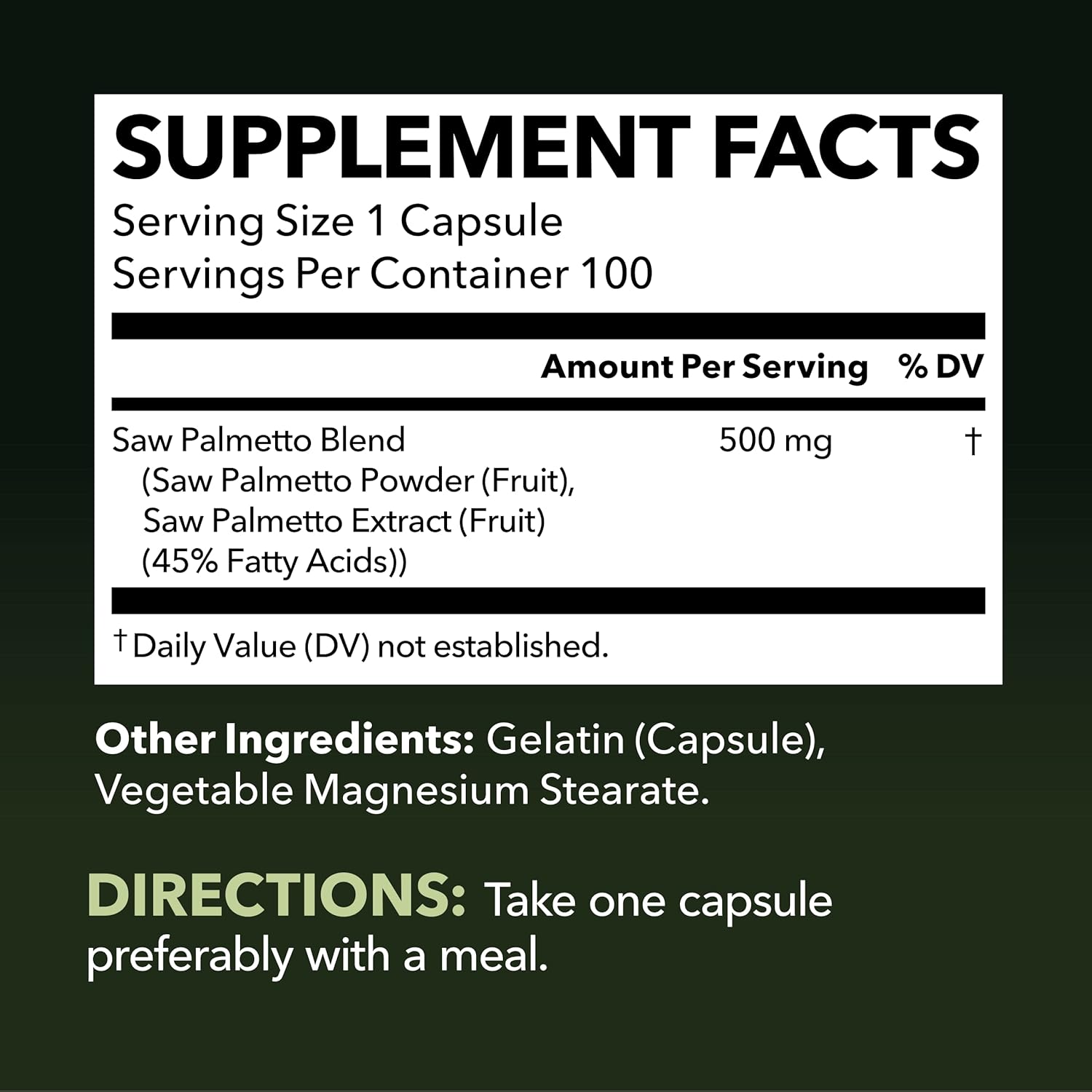 Saw Palmetto Herbal Supplement & L-Arginine Workout Powder for Men - Muscle Recovery - Pre & Post Workout - 100 Capsules & Drink Mix Powder