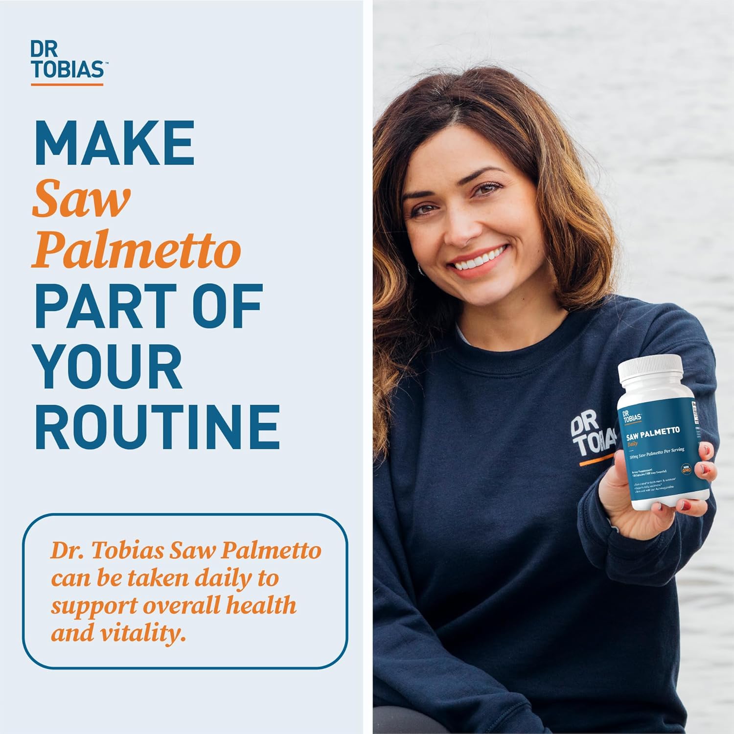 Saw Palmetto Supplement for Urinary Health, Hormonal Balance, Prostate & Hair Vitality - 500mg, 100 Capsules, Men & Women