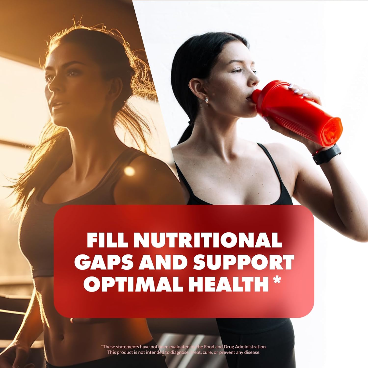 Sculpt Nation Daily Multivitamin for Women and Men - Zinc, Vitamin C, Copper - Nutritional Support for One Serving of Fruit and Veggies - 60 Capsules