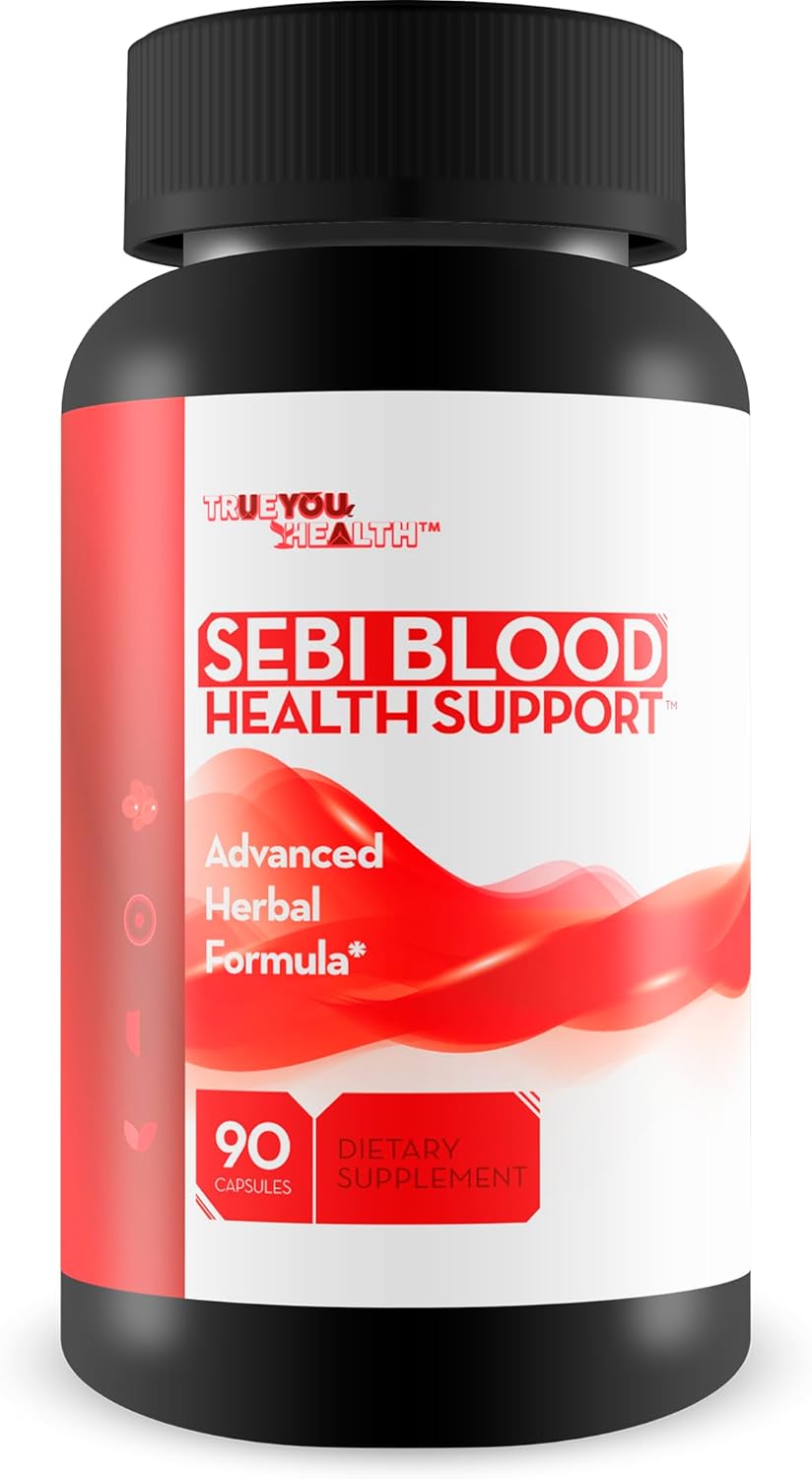 Sebi Blood Health Support Supplement for Improved Blood Flow & Reduced Oxidative Stress