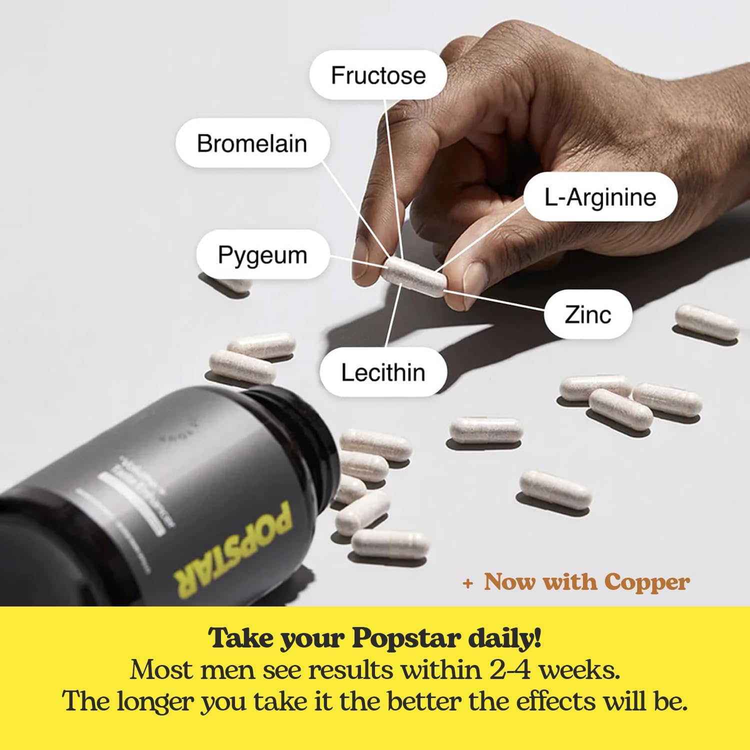 Semen Volume Booster Capsules for Men - Increase Load Volume - Improve Semen Health & Fertility - Non-GMO, Organic, Vegan - 120 Capsules - Made in USA