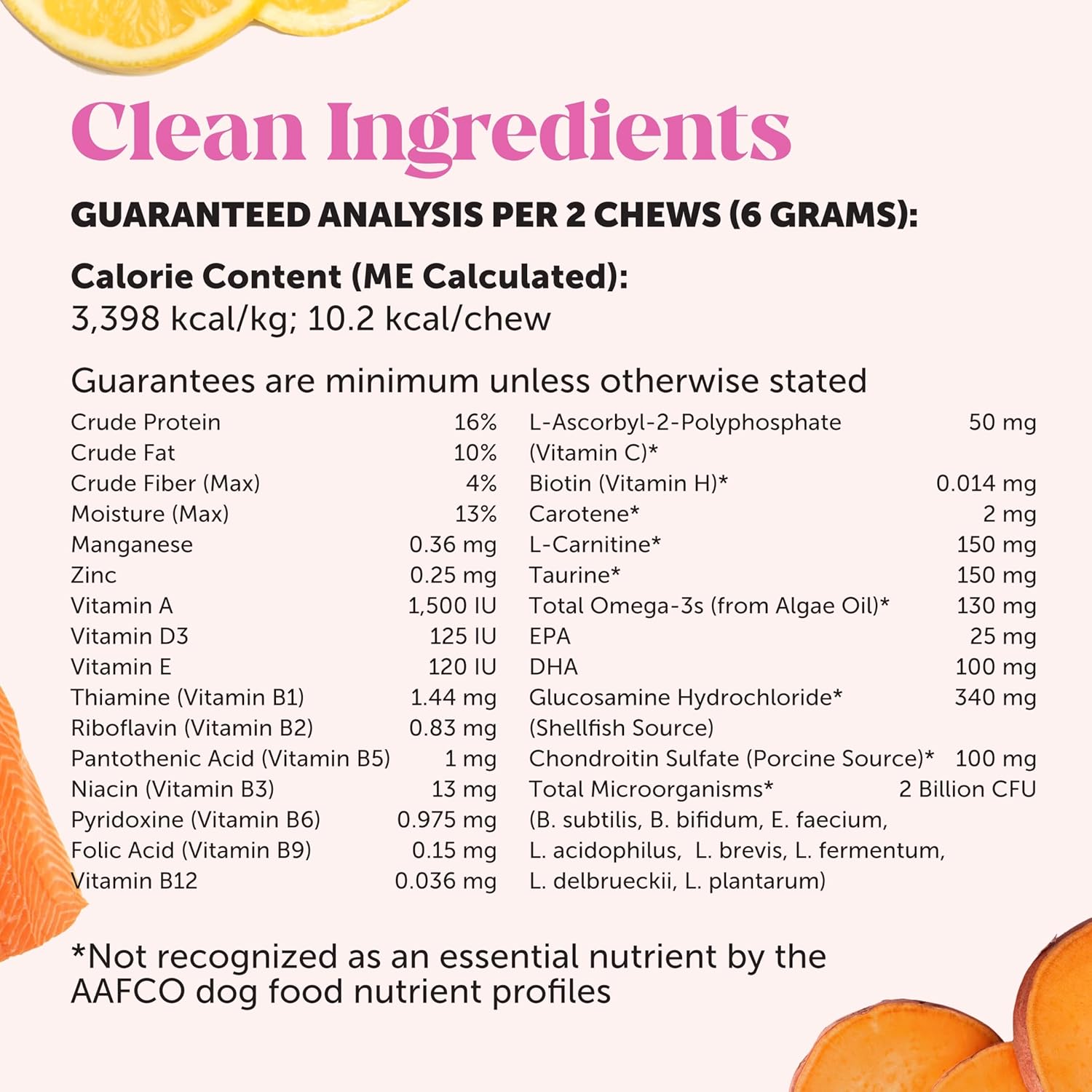 Senior Dog Multivitamin with Glucosamine, Probiotics, and Omega Fish Oil - Essential Health Supplements for Dogs - Duck Flavored Chewables - 90 Count