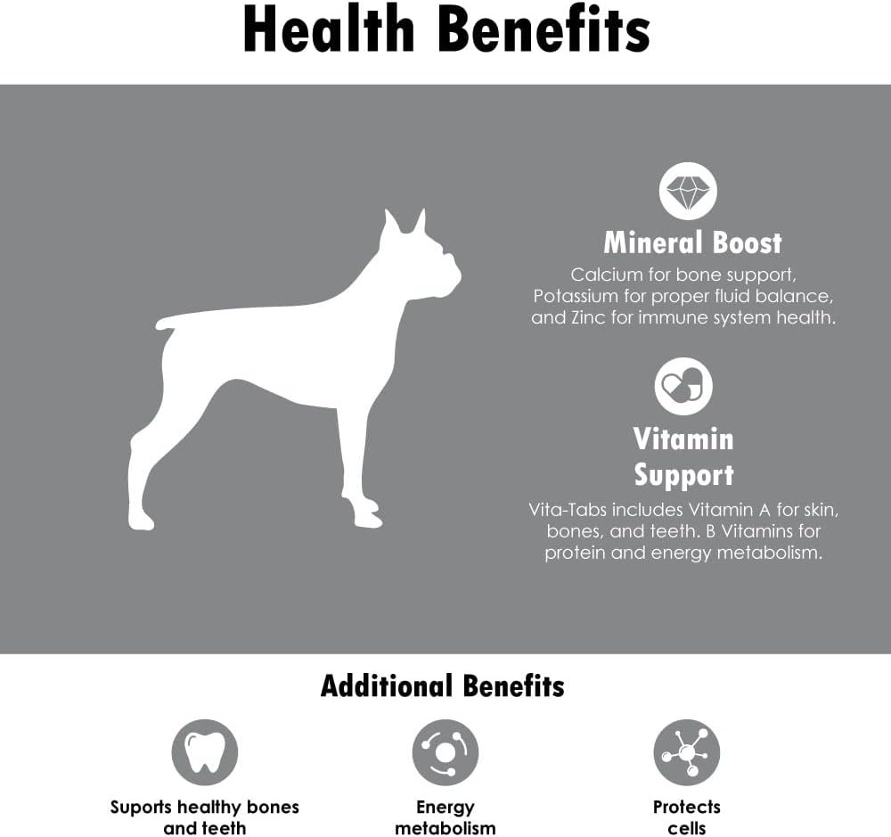 Senior Dog Supplement with Vitamins, Minerals, Nutrients - Support for Bone, Joint, Energy, and Immune System - 100 Chewable Tablets