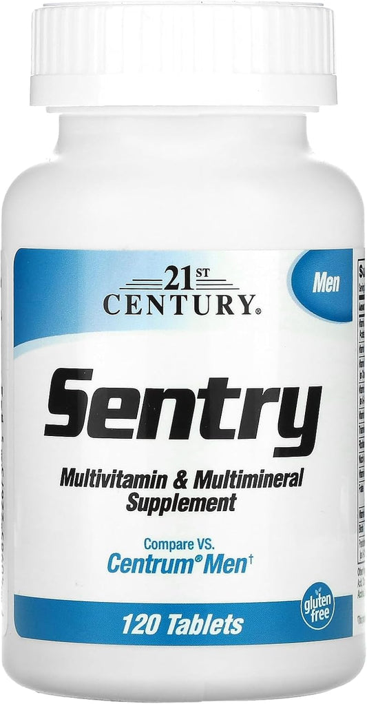Sentry Men Multivitamin for 21st Century, 120 Tablets