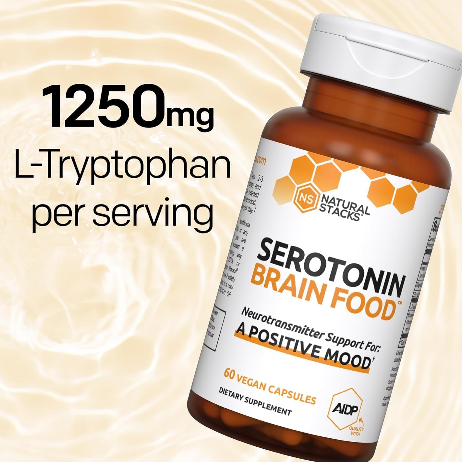 Serotonin & GABA Brain Food Bundle - Boosts Mood & Calmness - 120 Capsules