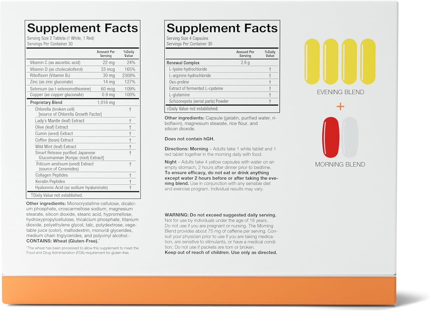 Serovital Advanced Women's Anti-Aging HGH Supplement - Skin Benefits, Energy, Sleep - 30 Servings