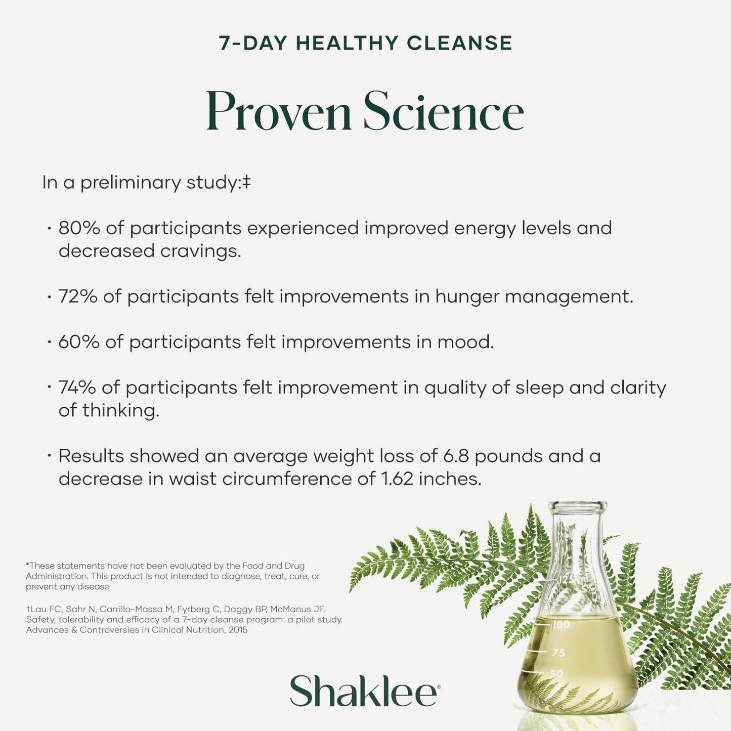 Shaklee 7-Day Healthy Cleanse System: Probiotics, Liver Support, Herbal Cleanse for Energy Boost - Step-by-Step Guide - 7 Daily Packets