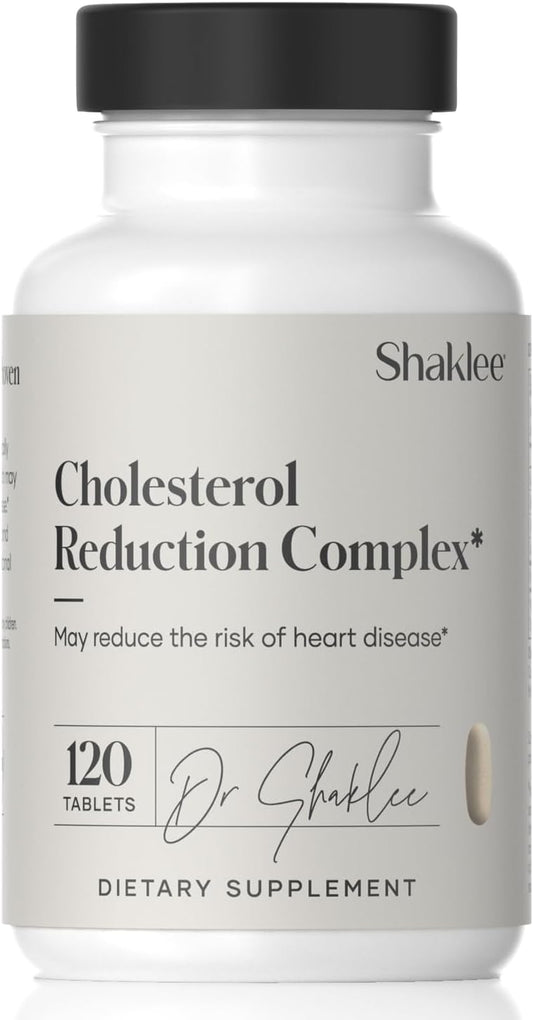 Shaklee Cholesterol Complex: Plant-Based Cardiovascular Wellness Supplement - 120 Tablets