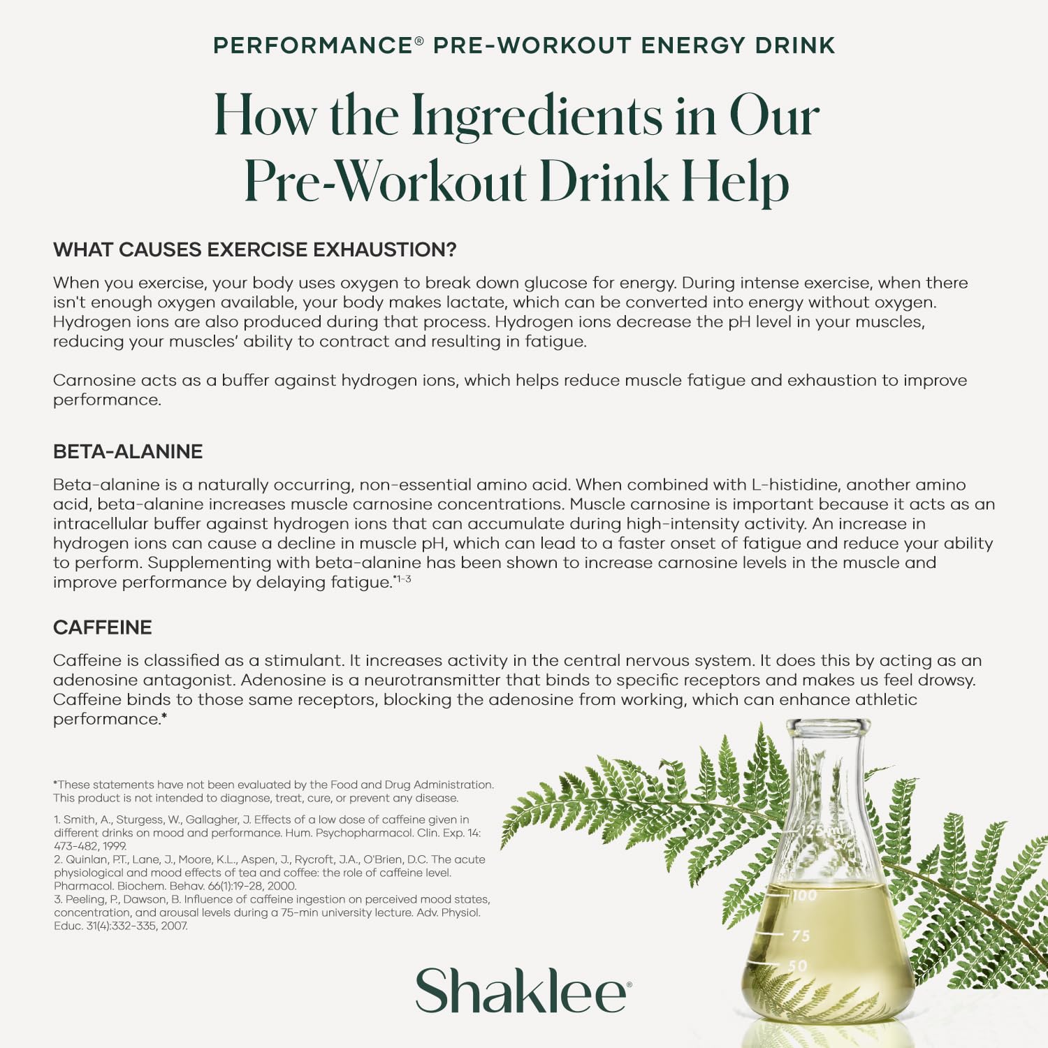 Shaklee Performance Pre-Workout Energy Drink with Green Tea Extract Lemon Flavor - Boost Energy with Beta-Alanine, L-theanine, and Caffeine - 30 Servings