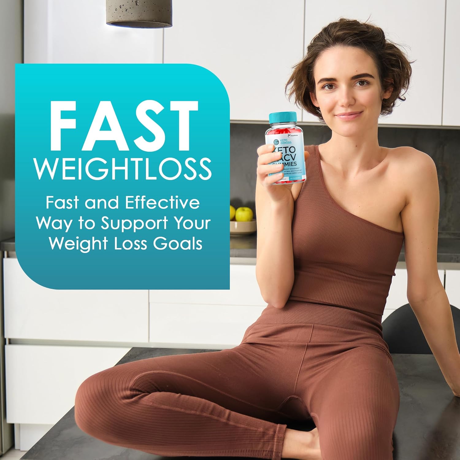 SHAPEMODE Keto Genesis ACV Gummies - Advanced Weight Loss Supplement with Ketones & Apple Cider Vinegar for Rapid Ketosis - USA Made