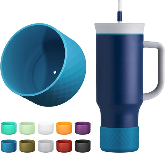 Silicone Boot for Owala 40 oz & 24 oz Insulated Tumbler - Anti-Slip Sleeve, BPA-Free & Dishwasher Safe