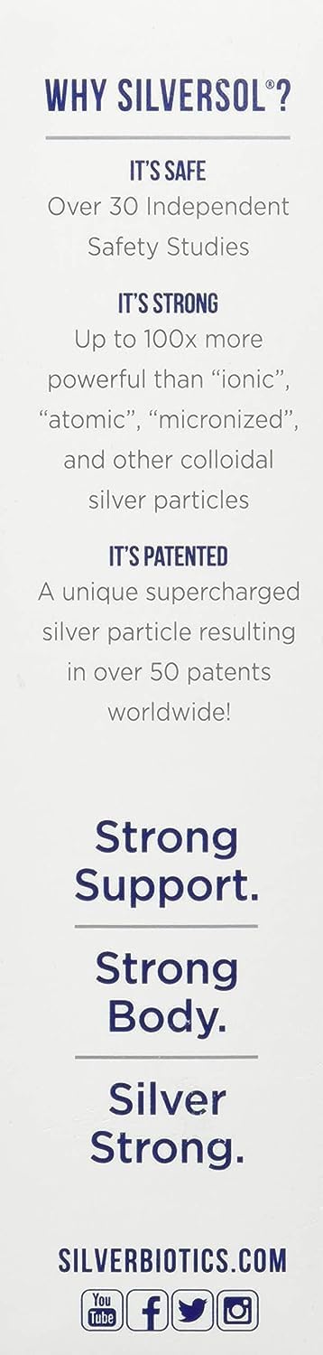Silver Biotics Colloidal Nano SilverSol Gel for Healing Scars, Burns, and Blemishes - 20 ppm, 4 Oz (2 Pack)