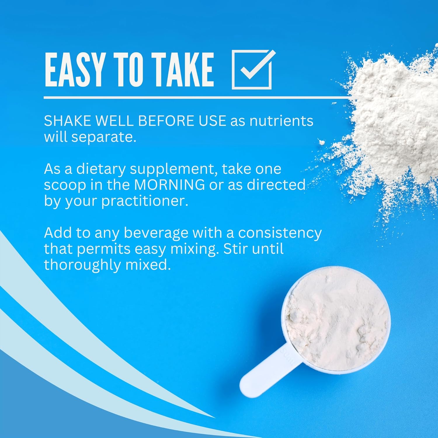 Simplesa Total Health AM Nutrition Powder Blend with Vitamins - Boost Energy and Support Brain Health - 180g