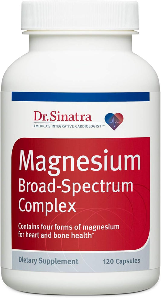 Sinatra's Magnesium Broad-Spectrum Complex - Supports Healthy Blood Pressure and Blood Flow - 400 mg
