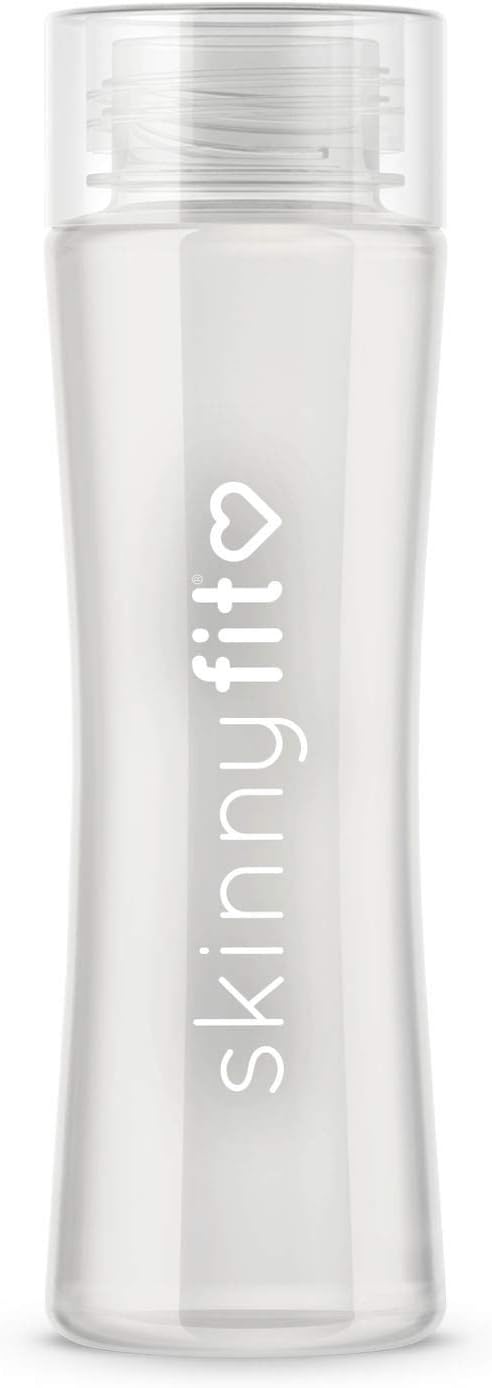 SkinnyFit 24 oz. BPA-Free Detox Bottle for Iced Drinks on the Go - Leak Proof Water Bottle for Fitness, Travel, Gym & Sports