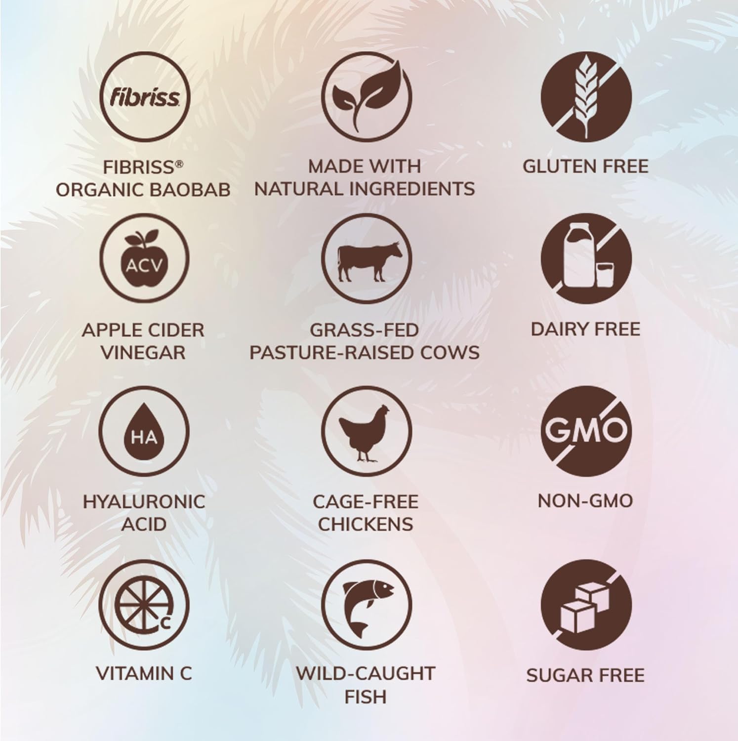 SkinnyFit Super Youth Chocolate Multi-Collagen Peptides with Probiotics, Baobab Fiber, Apple Cider Vinegar, Hyaluronic Acid, Vitamin C - Skin, Hair, Joint, Metabolism Support - 30 Servings
