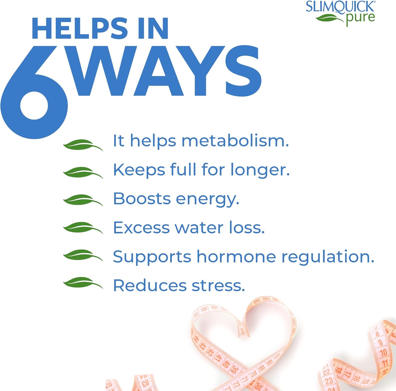 SlimQuick Tangerine Weight Management Drink Mix - Boosts Metabolism, Long-Lasting Fullness with Green Tea, Caffeine, Chaste Tree, Rhodiola Extract - 26 Count