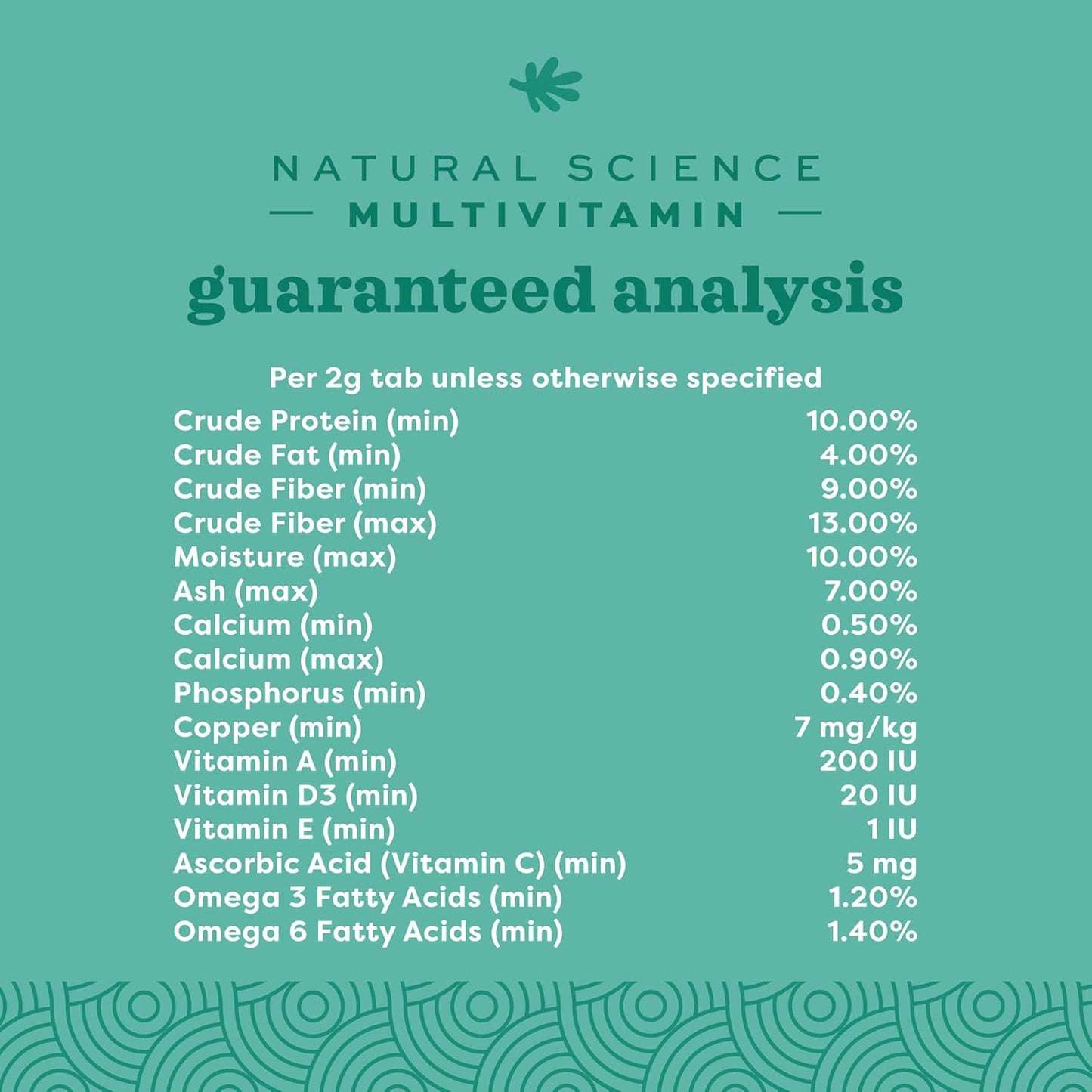 Small Animal Multivitamin with Essential Vitamins, Omega 3 & 6 Fatty Acids - 4.2 oz.