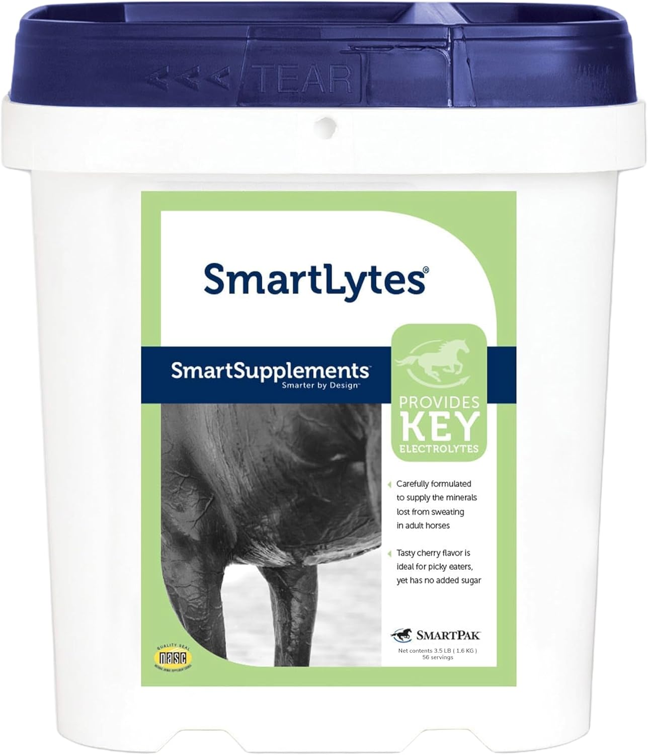 SmartPak SmartLytes Bundle: Horse Electrolyte Powder & Paste, Promotes Hydration, Replenishes Electrolytes, No Sugar