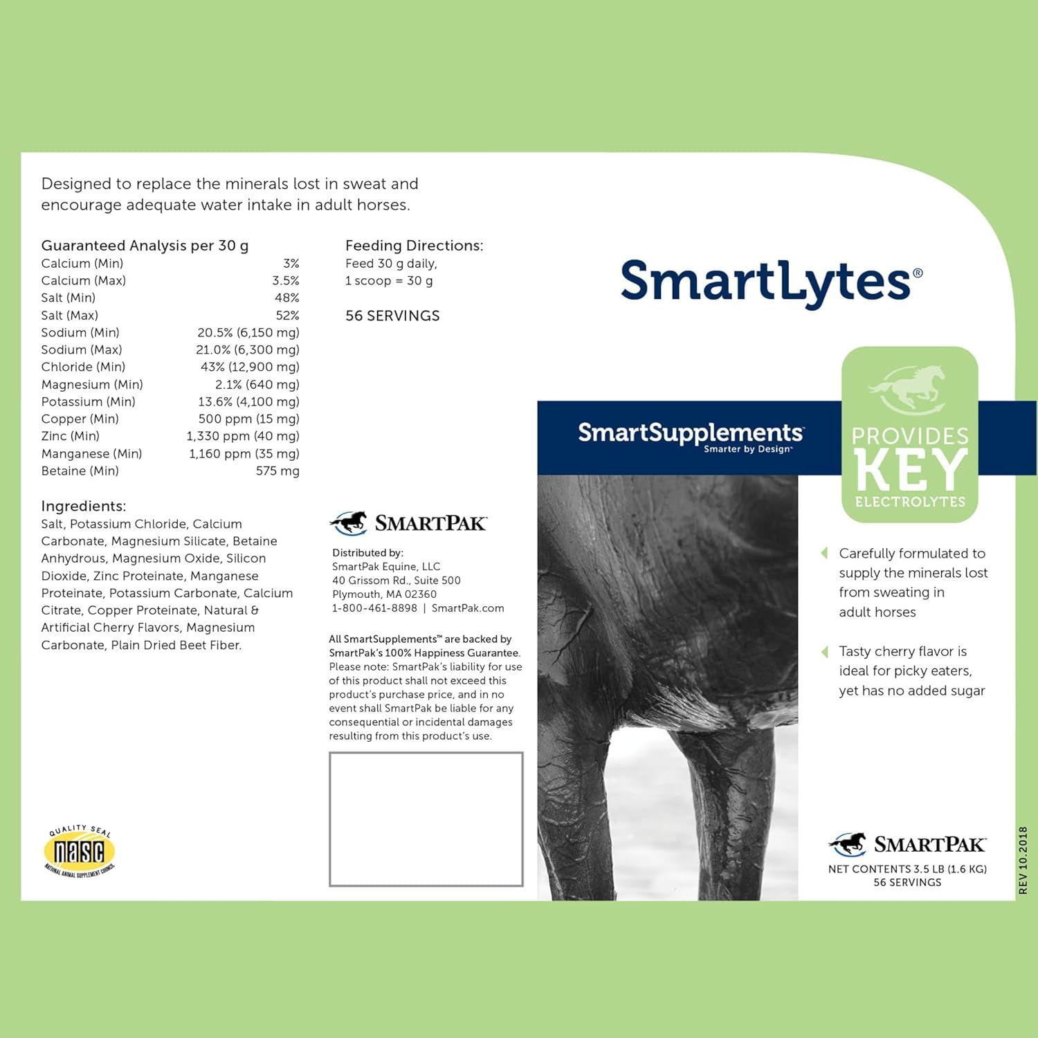 SmartPak SmartLytes Bundle: Horse Electrolyte Powder & Paste, Promotes Hydration, Replenishes Electrolytes, No Sugar