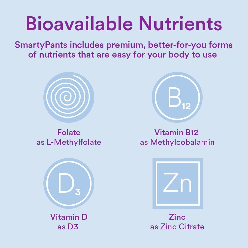 SmartyPants Toddler Multivitamin Gummies with Omega 3 Fish Oil, Vitamin D3, C, B12, B6, A, K & Zinc, Three Fruit Flavors - 70 Count