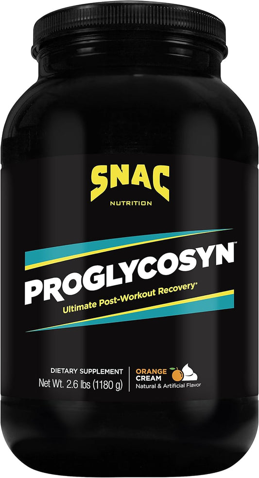 SNAC Proglycosyn Ultimate Orange Cream Post Workout Recovery Formula 2.6 lbs