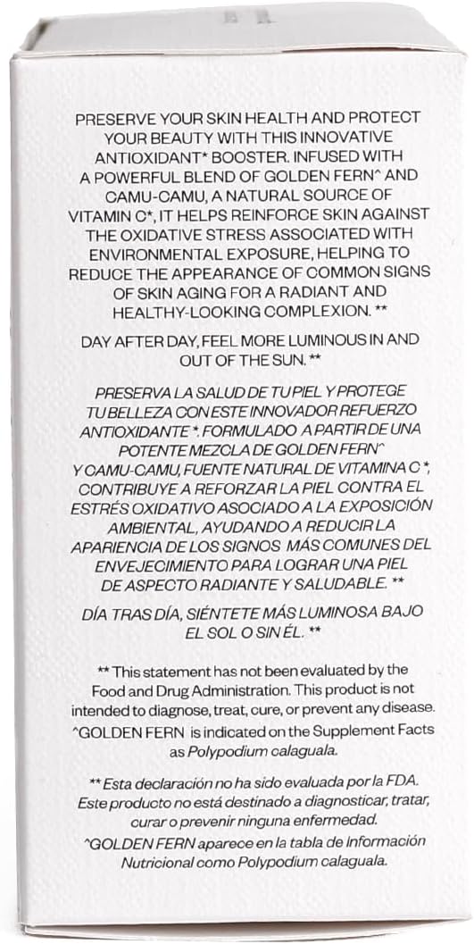 Sofia Vergara Solaria Infusion Antioxidant Booster Supplement with Polypodium Leucotomos Extract and Camu Camu Vitamin C - 30 Sachets