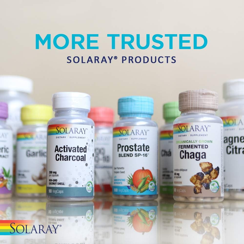 Solaray Astragalus Root Capsules - 550mg for Immune Support, Stress Relief - Vegan & Non-GMO - 100 VegCaps