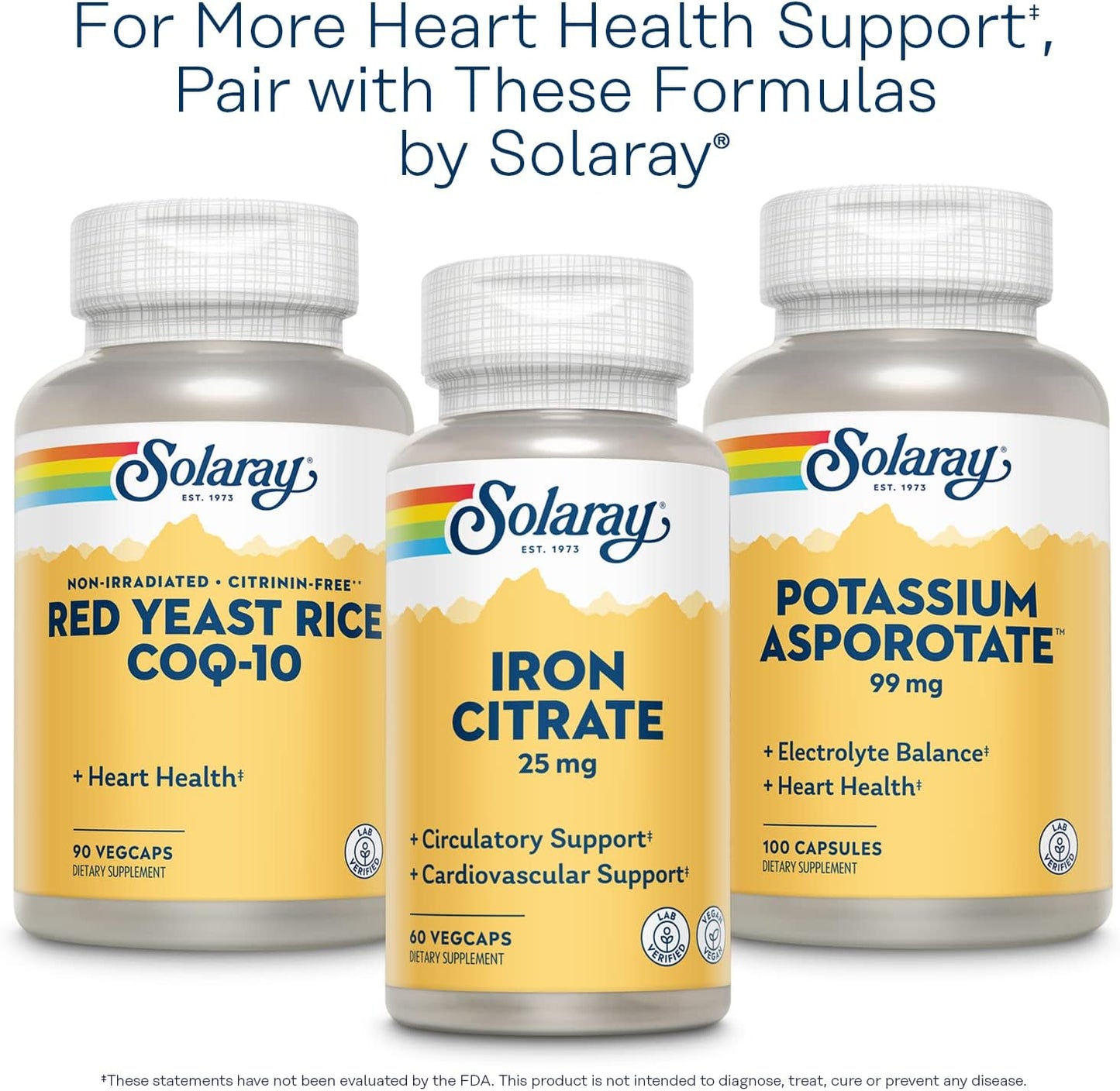 Solaray CoQ-10 200mg VegCaps with Antioxidant Herb Blend for Heart Health & Energy Support