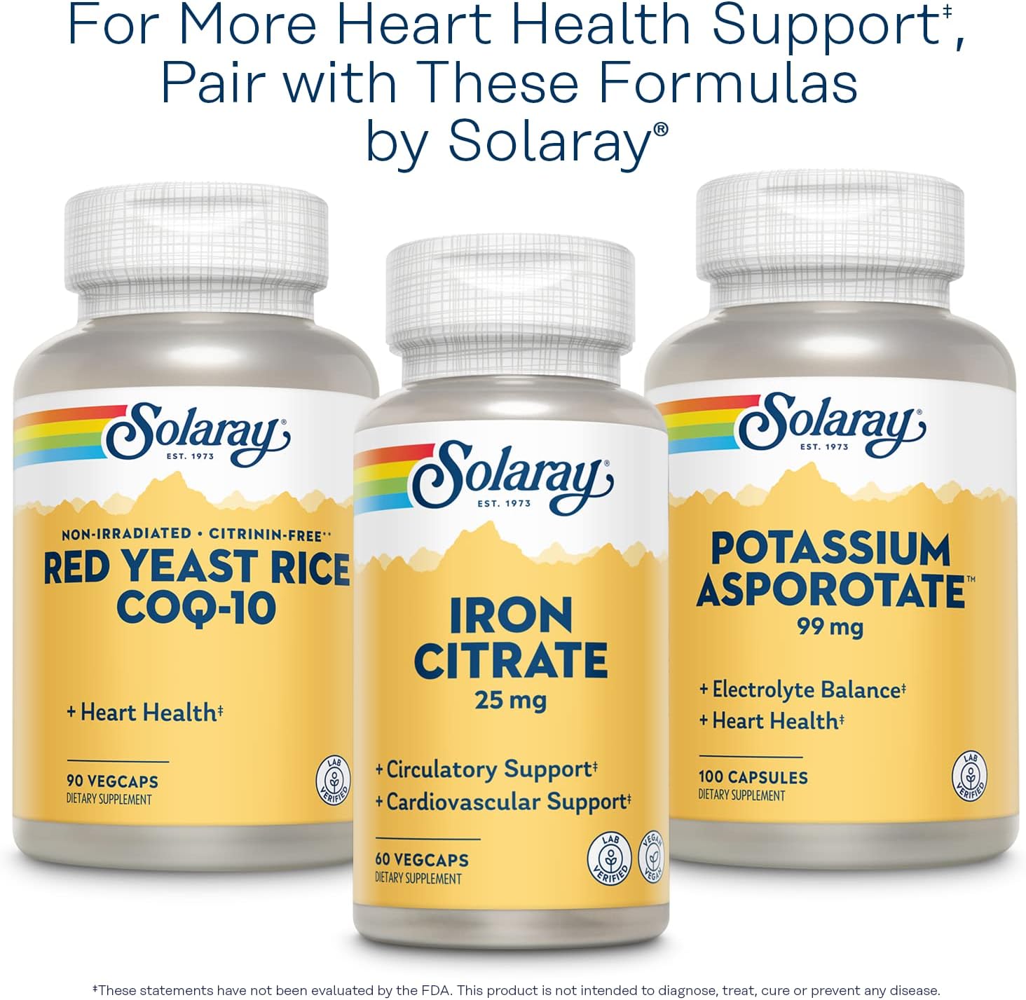 Solaray CoQ-10 200mg VegCaps with Antioxidant Herb Blend for Heart Health & Energy Support