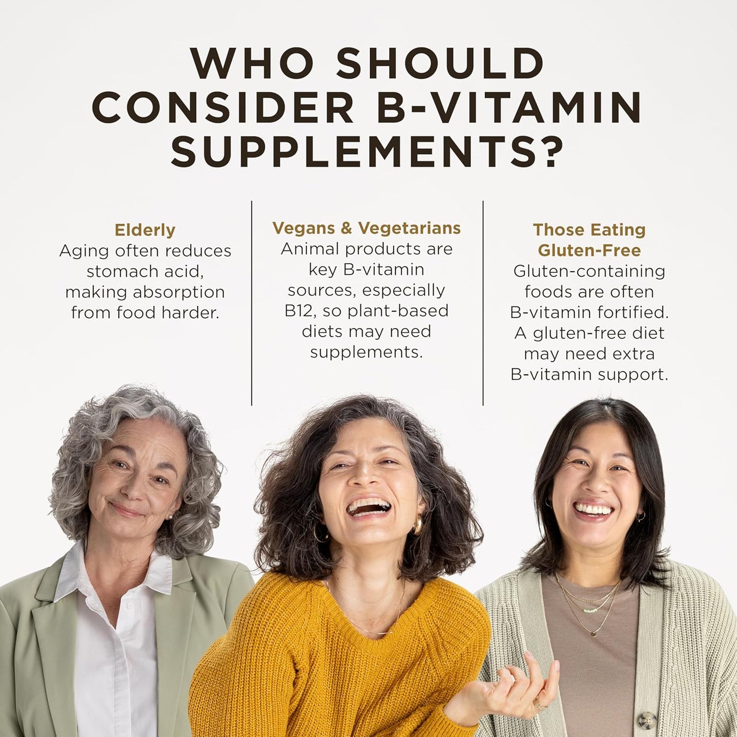 Solgar B-Complex "100" 150 Capsules - Heart & Nervous System Support - Energy Metabolism - Non GMO, Vegan, Gluten/ Dairy Free, Kosher, Halal - 150 Servings