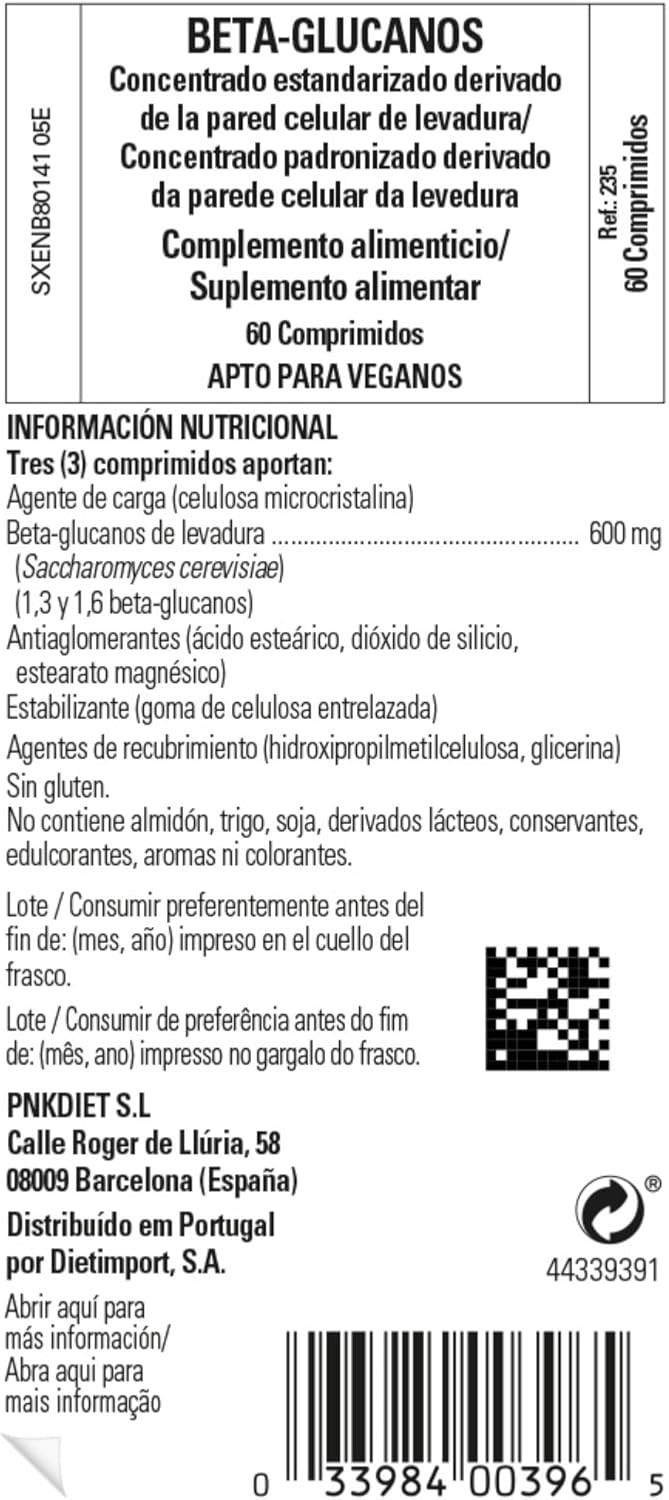 Solgar Beta Glucans Tablets - Non-GMO, Vegan, Gluten & Dairy Free - 60 Servings - 60 Count