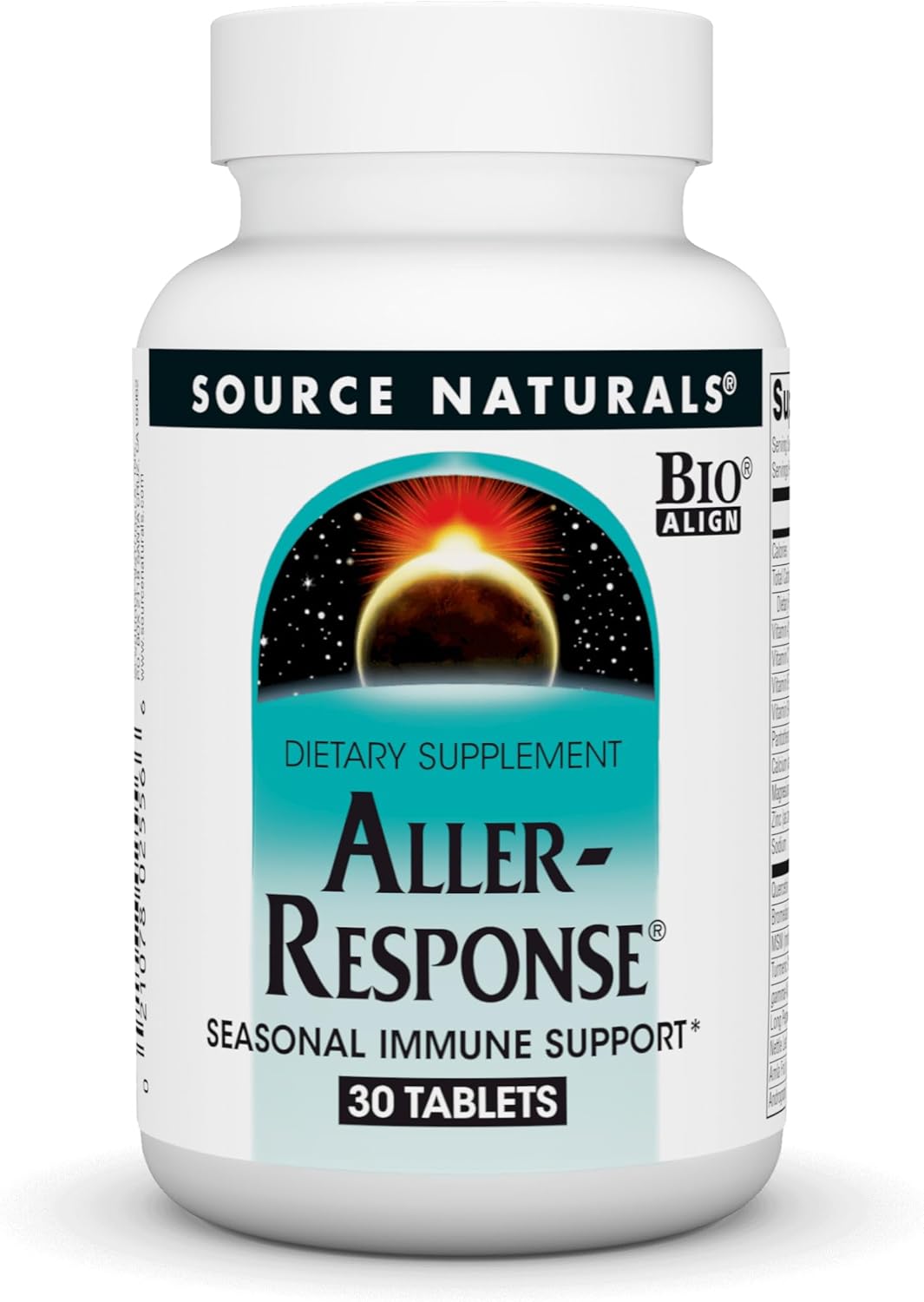 Source Naturals Aller-Response Tablets for Seasonal Immune Support - 30 Count