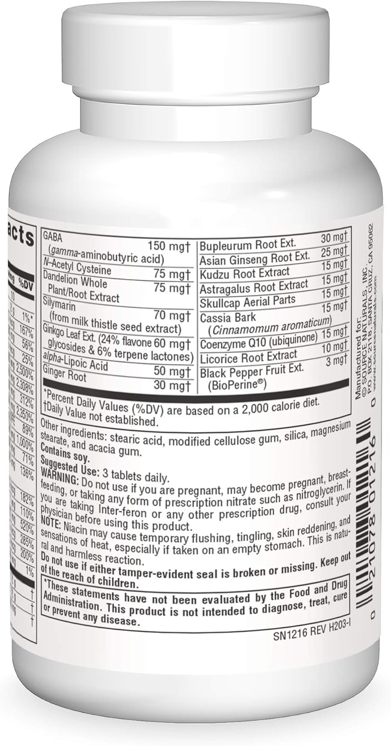 Source Naturals Fibro-Response Tablets with Malic Acid & MSM for Fibromyalgia Support - 45 Count