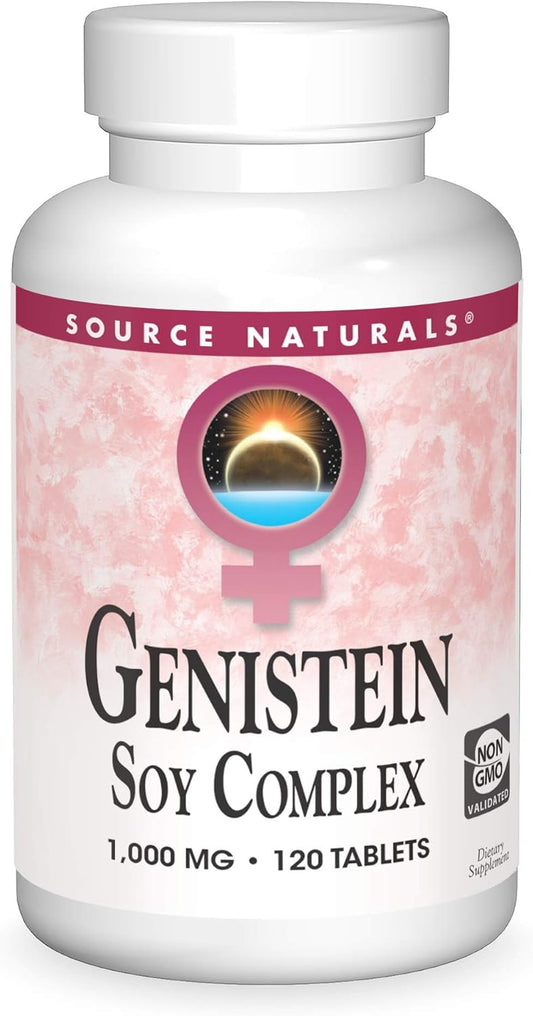 Source Naturals Genistein 1000 Mg for Women - 120 Tablets