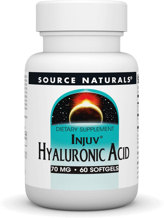 Source Naturals Injuv Hyaluronic Acid Softgels - 70mg, 60 Count