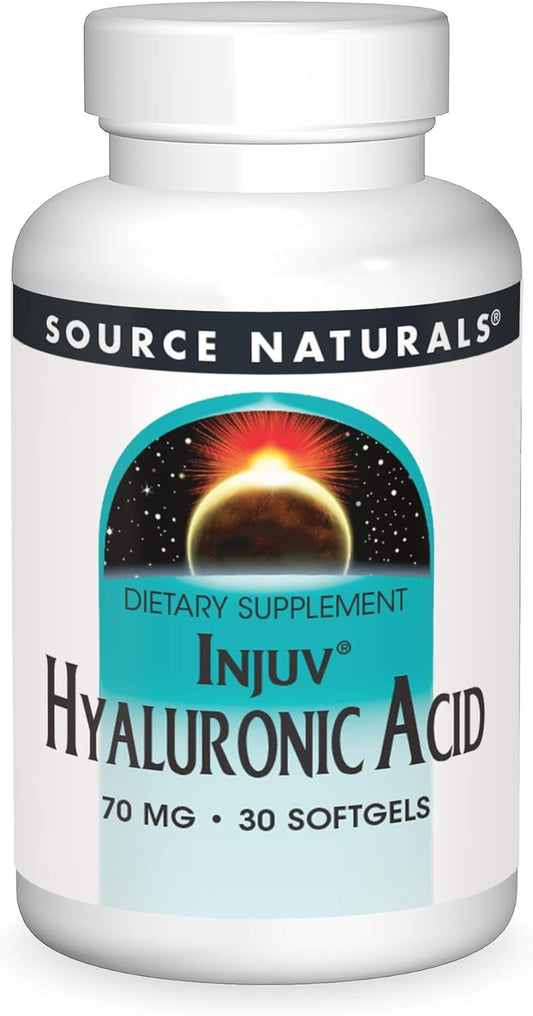 Source Naturals Injuv Hyaluronic Acid Softgels - 70mg, 30 Count