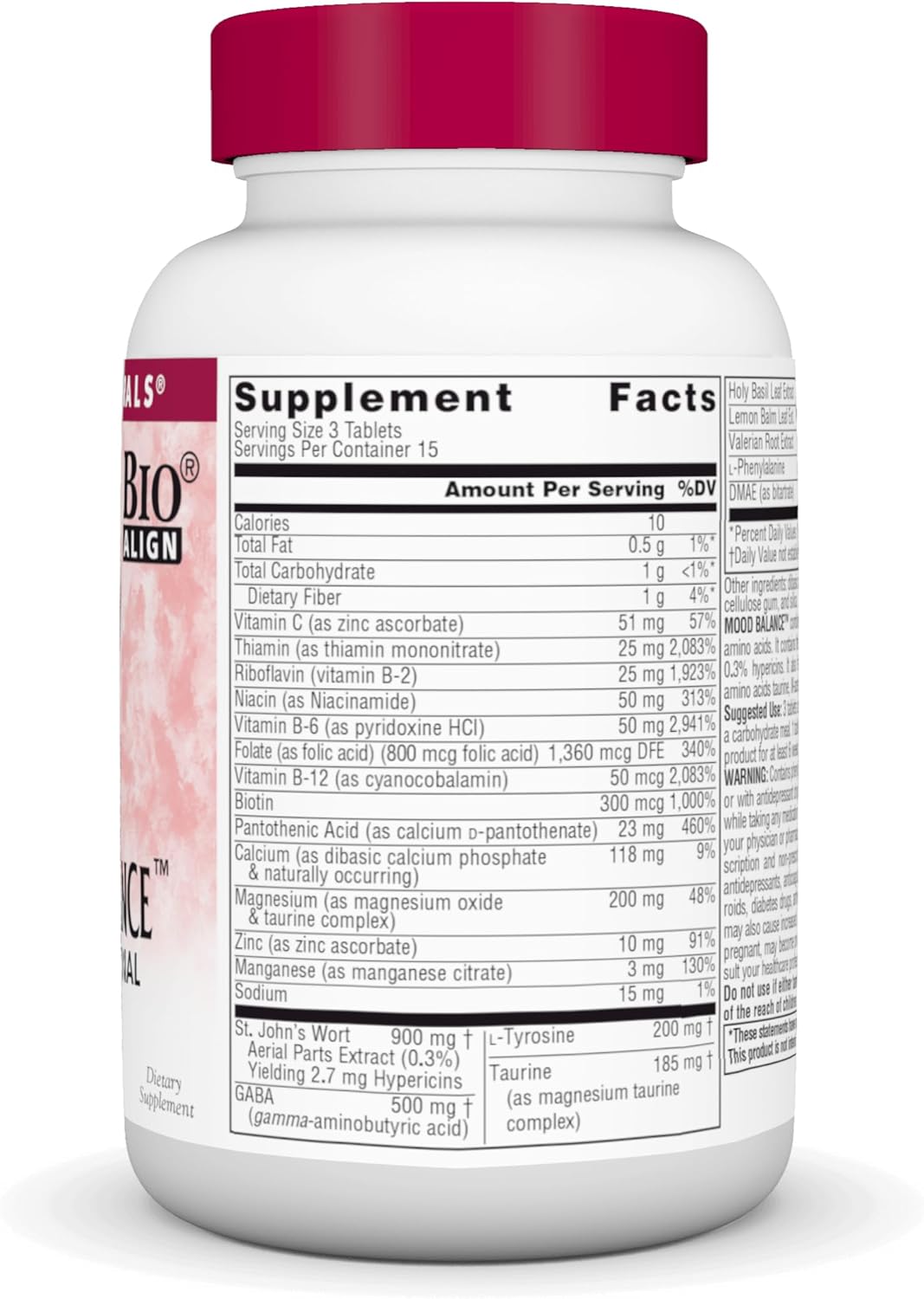 Source Naturals Mood Balance Tablets - Promotes Emotional Well-Being - 45 Count