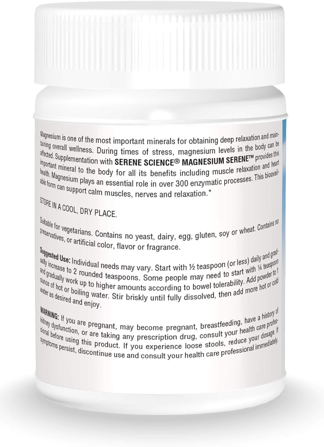Source Naturals Serene Science Magnesium Berry Flavored Body Relaxation Supplement - 5 Ounces