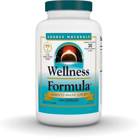 Source Naturals Wellness Formula Immune Support Dietary Supplement - 240 Capsules